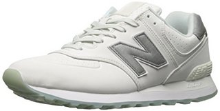 new balance 574 男士休闲运动鞋（白色）