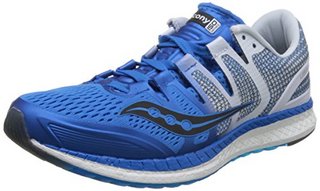 saucony 圣康尼 S204102 TEC 男士跑步鞋（蓝/白） LIBERTY ISO