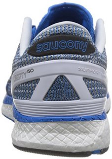 saucony 圣康尼 S204102 TEC 男士跑步鞋（蓝/白） LIBERTY ISO