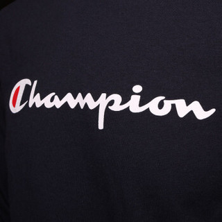 Champion Life系列 Y06136 Ink Script Logo 男士新款美版休闲长袖T恤  经典圆领