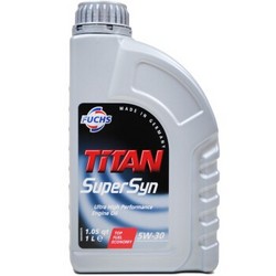 Fuchs 福斯 TITAN SUPER SYN 5W-30 SL 全合成机油 1L *8件