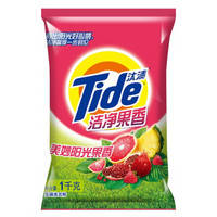 Tide 汰渍 洗衣粉 洁净果香 1kg