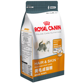 ROYAL CANIN 皇家 美毛成猫粮 12月龄以上 0.4kg