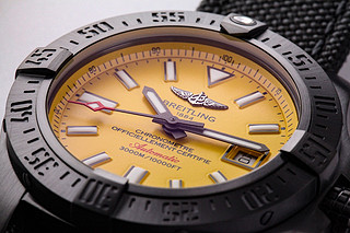 BREITLING 百年灵 Avenger II Seawolf 复仇者二代深潜海狼系列 M17331E2/I530-253S/M20DSA.4 男士机械腕表