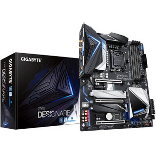  GIGABYTE 技嘉 Z390 DESIGNARE ‘’设计师‘’ 主板 (Intel Z390/LGA 1151)