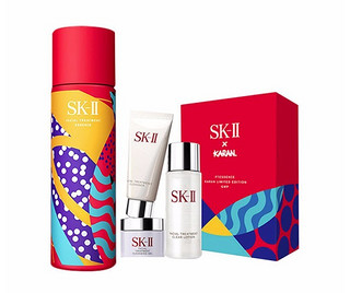 SK-II 圣诞限量套装 神仙水 230ml+卸妆啫喱 15g+洁面霜 20g+清莹露 30ml