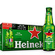 历史低价：Heineken 喜力 啤酒 250ml*24瓶  *3件