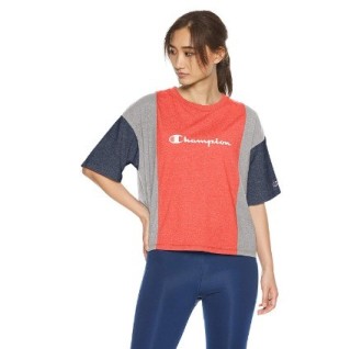 Champion CW-NS314 日版 女士撞色T恤