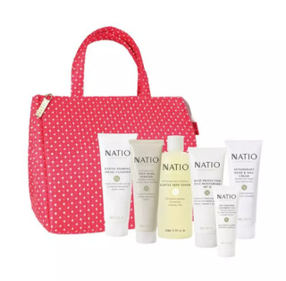 NATIO 娜迪奥 魅力系列套装7件套 爽肤水+洁面+面部+眼部+手部+面膜+手包