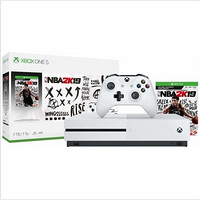 Microsoft 微软 Xbox One S 1TB 游戏机 《NBA 2K19》同捆版 