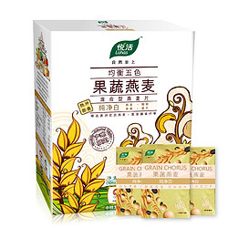 中粮悦活 均衡五色果蔬燕麦片 纯净白 350g