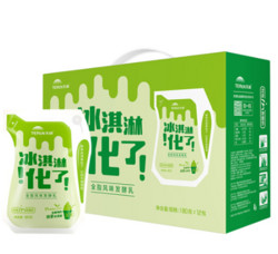 天润 （TERUN ）新疆特产 抹茶冰淇淋酸奶酸牛奶180g*12袋 *3件