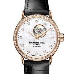 RAYMOND WEIL 蕾蒙威 Freelancer 自由骑士 2410-C5S-97085 女士机械腕表 