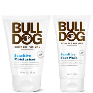 凑单品、银联专享：BULL DOG 敏感肌面部护理套装（洗面奶150ml+保湿霜100ml）