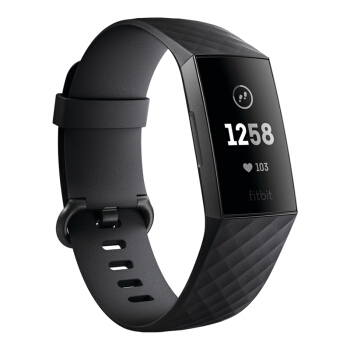 Fitbit Charge 3 智能手环 黑色