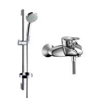 历史低价：hansgrohe 汉斯格雅 柯洛玛100 27776007+14410007 两件套装