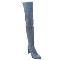 stuart weitzman 斯图尔特·韦茨曼 女士绒面皮过膝靴