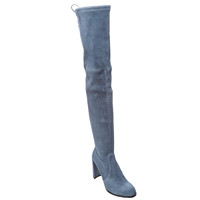 stuart weitzman 斯图尔特·韦茨曼 女士绒面皮过膝靴