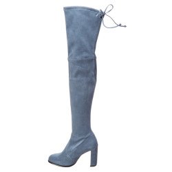 stuart weitzman 斯图尔特·韦茨曼 女士绒面皮过膝靴