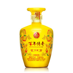 100年传奇珍酿52度浓香型白酒500ml