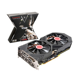 XFX 讯景 RX 580 黑狼版 8GB GDDR5 显卡 