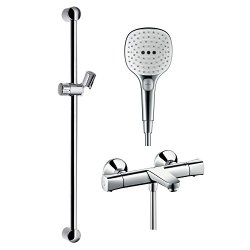 Hansgrohe 汉斯格雅 飞雨select120 99110001 手持花洒恒温套餐 