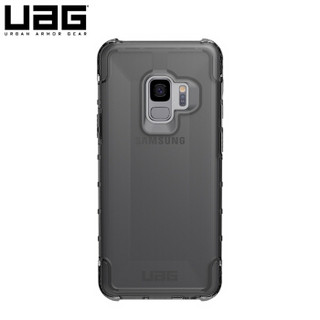 UAG 三星S9透明防摔手机壳 Samsung S9 5.8英寸保护套 晶透系列 冰黑 *2件