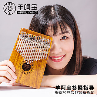 APRIL YANG/拇指琴羊阿宝 17音壁虎卡林巴琴