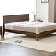 维莎 s0430 日式实木双人床 1.5米床
