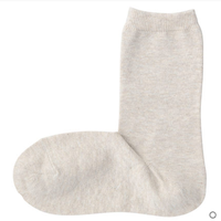 無印良品 MUJI 无印良品 F5AA121 女士合脚直角袜