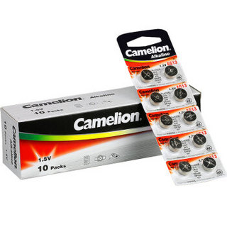 飞狮（Camelion）AG13/LR44/357/SR44W 纽扣电池 扣式电池 100粒 手表/电子表/计算器/体温计/玩具