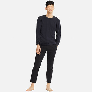 UNIQLO 优衣库 HEATTECH ULTRA WARM 408120 男士圆领T恤