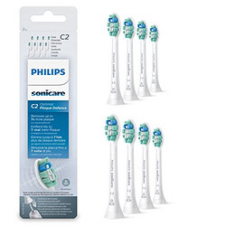 PHILIPS 飞利浦 Sonicare C2 Optimal HX9028/12 蓝牙刷头 8个装