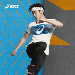 ASICS 亚瑟士 2031A604 男式LOGO印花短袖T恤