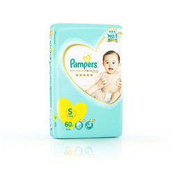 Pampers 帮宝适 一级 婴儿纸尿裤 S60