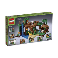 lego乐高minecraft我的世界系列21125丛林树屋