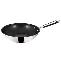 Tefal 特福 Jamie Oliver/名厨系列 不锈钢炒锅 28cm