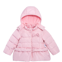 Bornbay 贝贝怡 儿童珊瑚绒加厚羽绒服