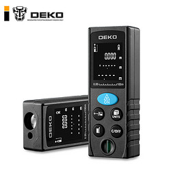 DEKO 手持式激光测距仪 电子尺 抗强光设计 红外线测距仪 50m