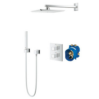 GROHE 高仪 34506000 暗装恒温淋浴花洒 (230MM方顶喷)