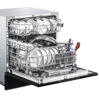  美的（Midea）  WQP8-W3908T-CN 阿里智能嵌入式家用全自动8套洗碗机抖音