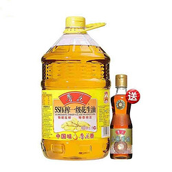 鲁花 5s压榨一级花生油 5.7L *2件