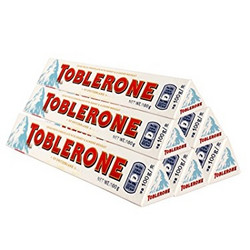 TOBLERONE 瑞士三角 白巧克力 100g*6件