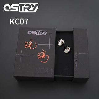 OSTRY 奥思特锐 KC07 耳机 (通用、动铁、入耳式、金属灰)