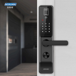 schlage西勒奇q6指纹锁自动上锁