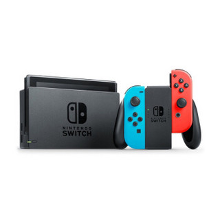 Nintendo 任天堂 Switch 续航增强版 游戏机 彩色 日版（加赠2年会员）