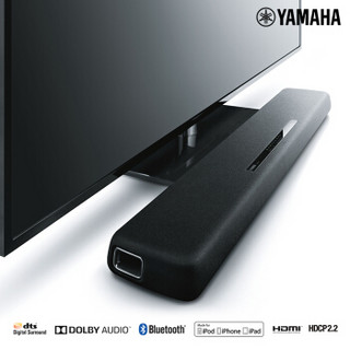 YAMAHA 雅马哈 YAS-107 蓝牙回音壁电视音响 黑色