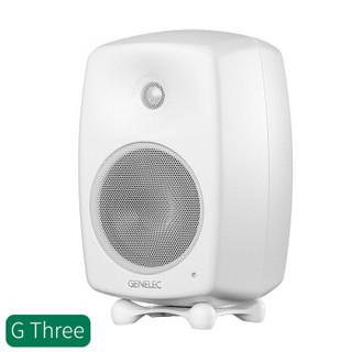  GENELEC 真力 G Three G3 专业级2.0有源音箱 极地白