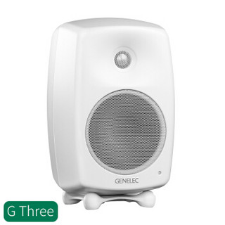  GENELEC 真力 G Three G3 专业级2.0有源音箱 极地白