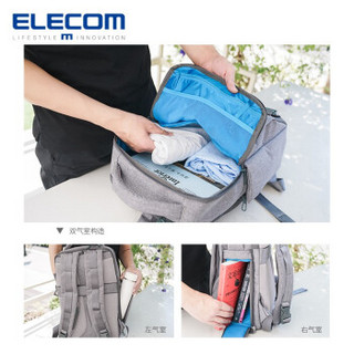 ELECOM 宜丽客 BM-OF02 笔记本电脑包 (15.6英寸、黑色)